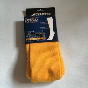 Champro Long High Athletic Baseball Lacrosse Professional Sports Socks Medium